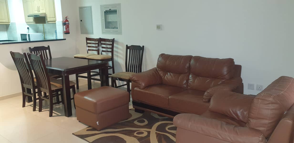 5 Fully Furnished 1 bed | Golf course and Pool view