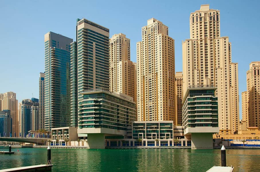 5 Fully Furnished 1BR|Amazing View|Marina Quays West