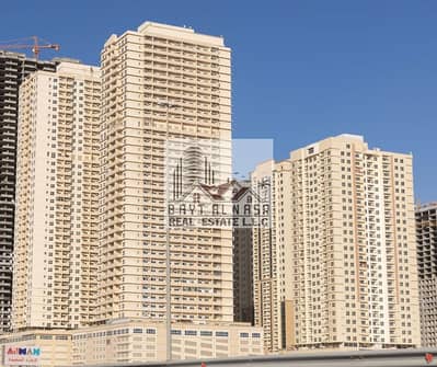 2 Bedroom Flat for Rent in Emirates City, Ajman - Open View 2 / Two bedroom Hall Apartment Available for Rent   in Lavender Tower