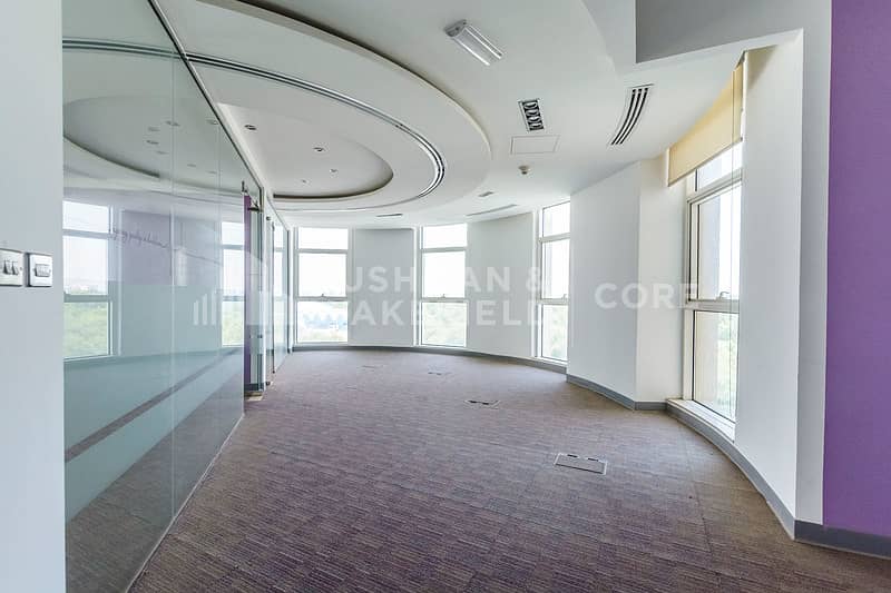 Free zone area, fitted office near metro