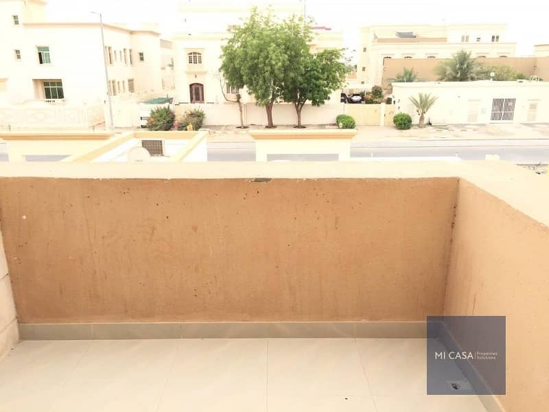 14 Separate entrance | Balcony + Maid & driver's room