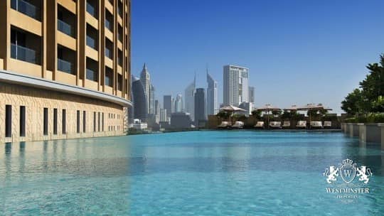 شقة في كمبينسكي سنترال أفينيو دبي،وسط مدينة دبي 1 غرفة 9500 درهم - 5750434