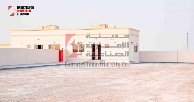 rent @ 10 AED/sq.ft - Open Yard with 2 Offices rent @ 10 AED/sq.ft - Open Yard with 2 Offices