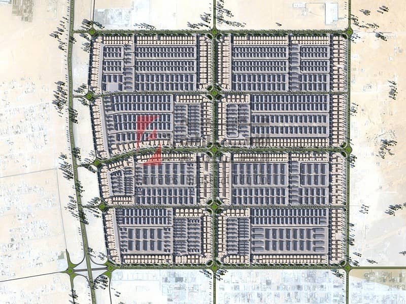3 Fully Developed Industrial Plots to Own only 80 AED/sq/ft