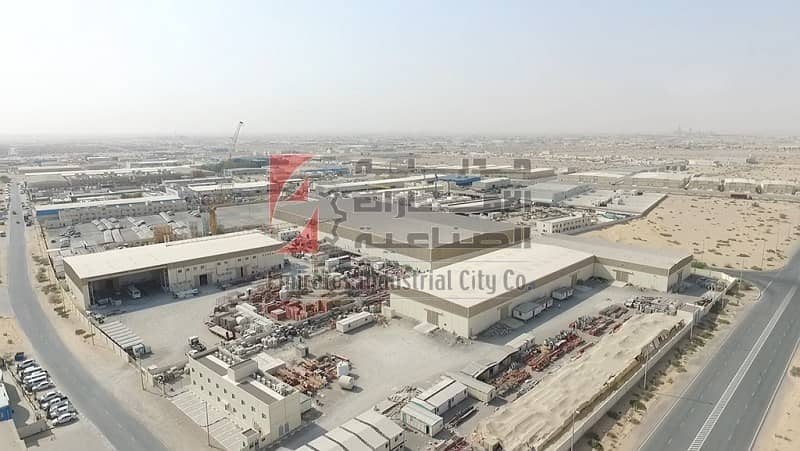 9 Fully Developed Industrial Plots to Own only 80 AED/sq/ft