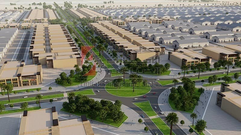 10 Fully Developed Industrial Plots to Own only 80 AED/sq/ft