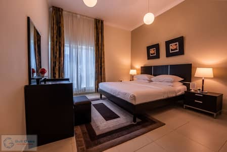 芭莎综合社区（Tecom）， 迪拜 1 卧室酒店式公寓待租 - MASTER BED ROOM