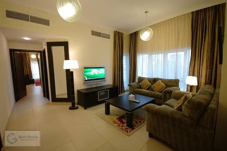 1 Bedroom Hotel Apartment for Rent in Barsha Heights (Tecom), Dubai - LOUNGE