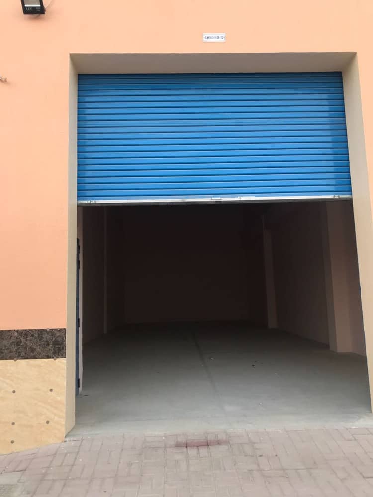 Warehouse for rent in Al Jurf opposite china mall 1400 sqft. prime location. Rent 35000