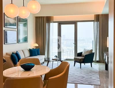 1 Bedroom Apartment for Rent in Dubai Creek Harbour, Dubai - Luxury | Address Harbour Point | Burj View