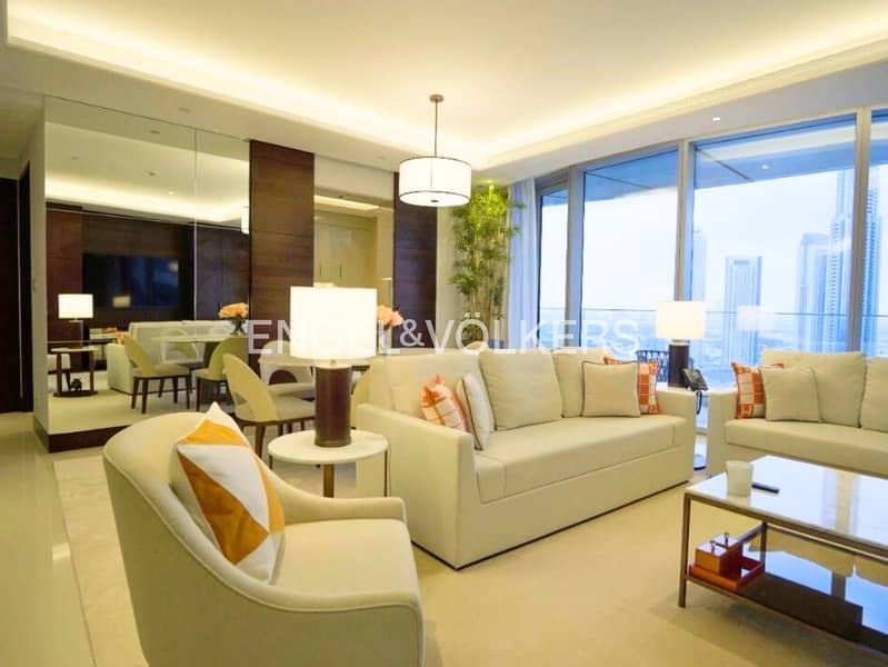 High Floor | Furnished | BurjKhalifa View