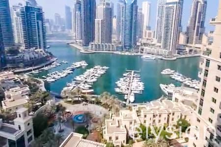 2 Bedroom Apartment for Rent in Dubai Marina, Dubai - Fully Furnished I Ready to Move In I Marina View