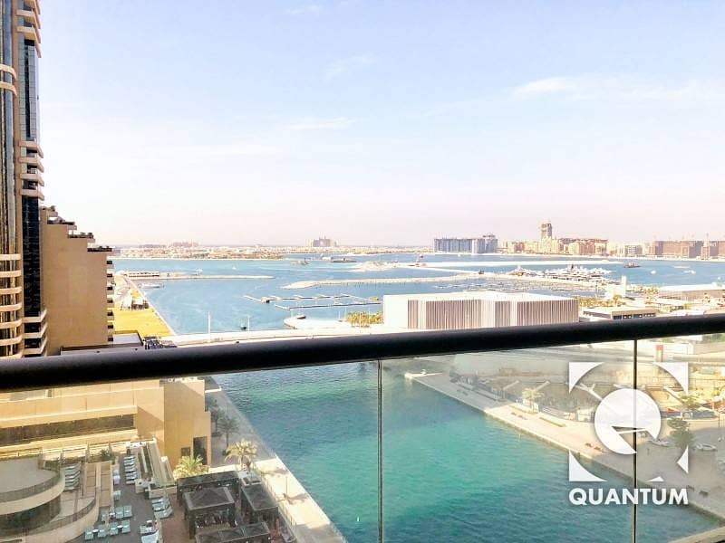 2 BR | Sea and Palm Views | High Floor