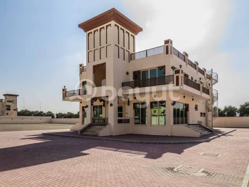 MAGNIFICENT ARABIC STYLE VILLA IN NAD AL SHEBA MAGNIFICENT ARABIC STYLE VILLA IN NAD AL SHEBA