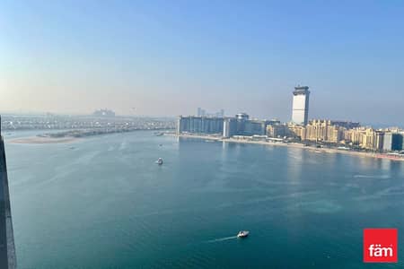 2 Bedroom Apartment for Rent in Dubai Harbour, Dubai - PALM VIEWS | HIGH FLOOR | PRIVATE BEACH ACCESS