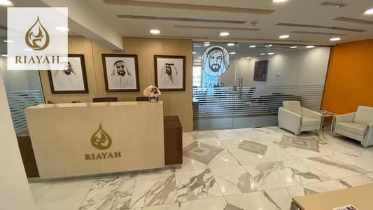 Office for Rent in Hamdan Street, Abu Dhabi - Well Maintained Office Business Center Building up to 4 Payments