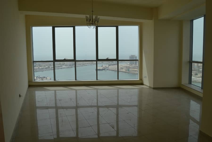 Big Sea View 1 Bedroom for Rent the most amazing residential of Ras Al Khaimah - Julphar Tower