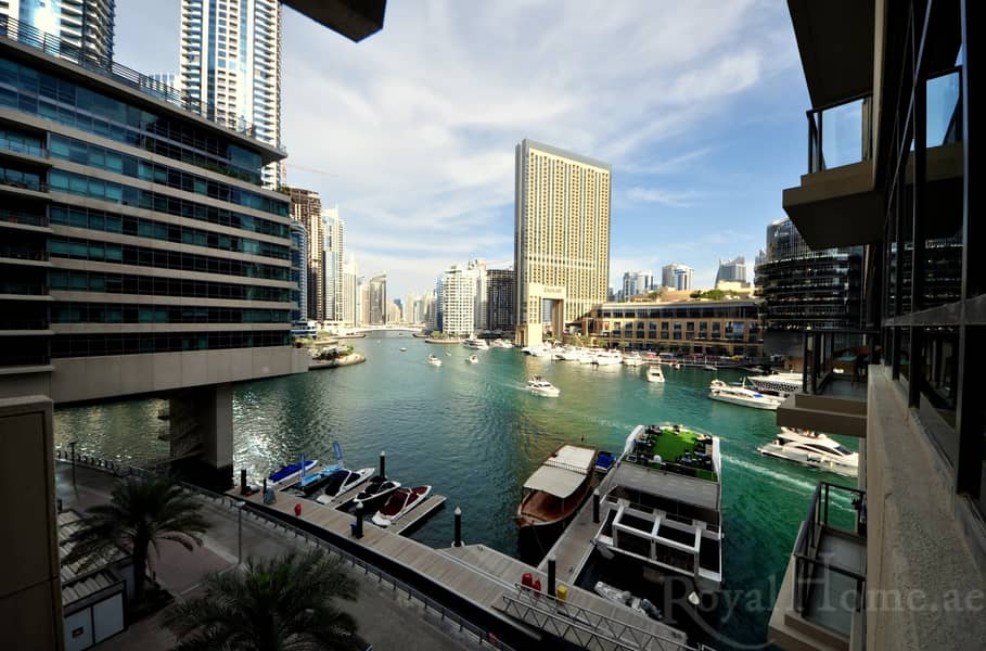 1 Bed | Full Marina View | Free Chiller!