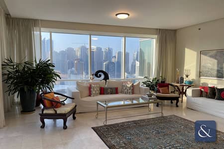 3 Bedroom Apartment for Sale in Jumeirah Lake Towers (JLT), Dubai - 3 Bed + Maids | VASTU | Marina Skyline View