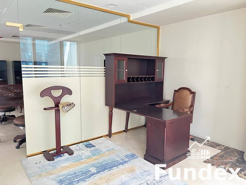 Furnished w/ Partitions | Attached Pantry & Washroom