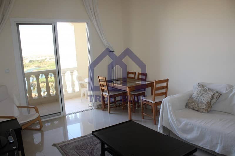 Stunning Golf & Lagoon View | Fully Furnished | One BHK