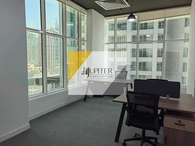 Fully Furnished| Chiller Free Office| Free Parking