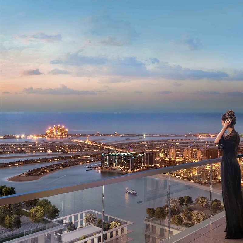 位于迪拜港，艾玛尔海滨社区，滨海景观公寓，滨海景观2号大厦 1 卧室的公寓 2760000 AED - 5964158