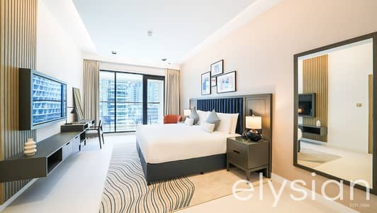 فلیٹ 1 غرفة نوم للايجار في نخلة جميرا، دبي - شقة في نيو جولدن مايل 3 (شيفال ميزون)،نخلة جميرا 1 غرفة 272000 درهم - 8056237