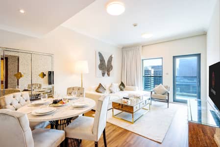 1 Bedroom Flat for Rent in Dubai Marina, Dubai - Chic 1BR Retreat Next to Dubai Marina Promenade by Livbnb