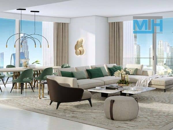 Exclusive | Stunning 2 Bedrooms | Full Burj Khalifa View