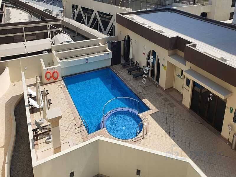 FULLY FURNISHED STUDIO | POOL VIEW | HIGH FLOOR