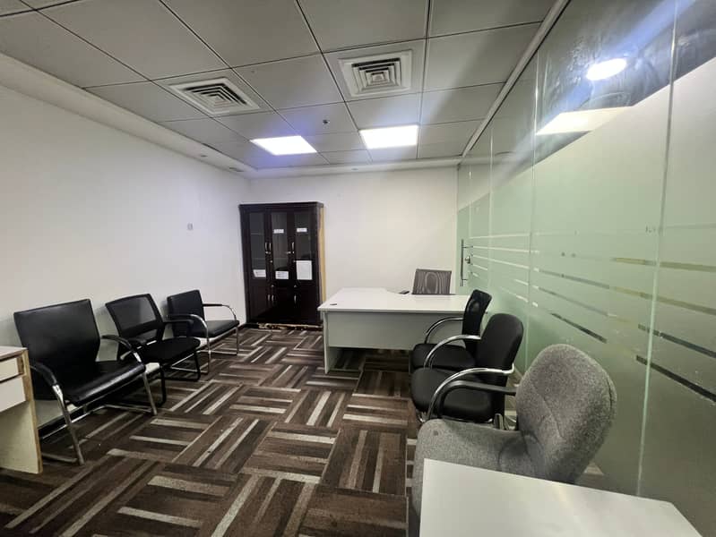 FULLY FITTED -READY TO MOVE IN OFFICE IN DEIRA