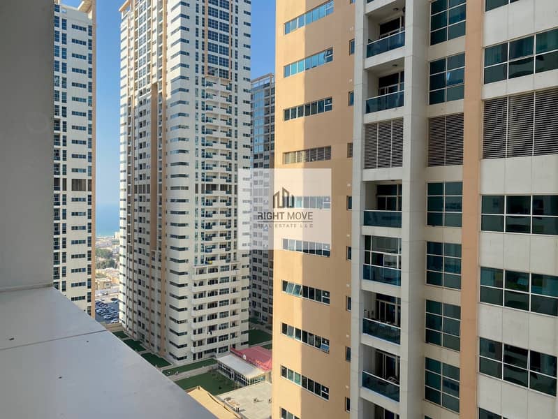 2 BHK with parking for rent in Ajman One Towers