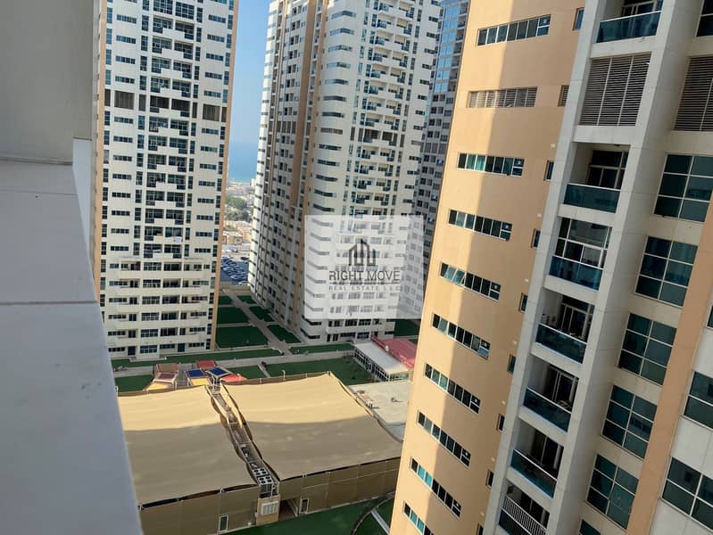 12 2 BHK with parking for rent in Ajman One Towers