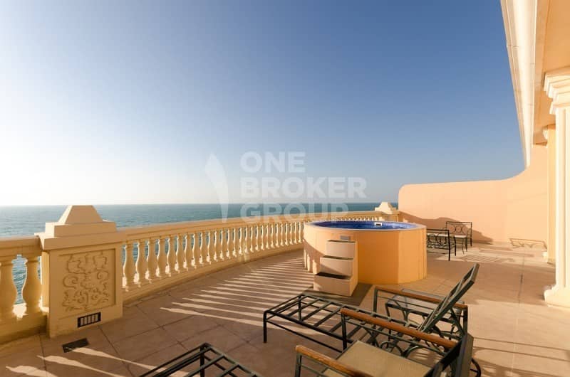 Exclusive Furnished 4 BR Duplex Sea View