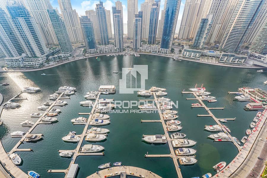位于迪拜码头，迪拜滨海维达公寓 3 卧室的公寓 315000 AED - 8045594
