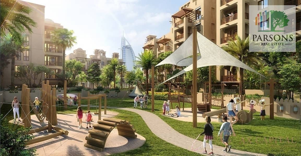 8 Own an Apartment  in Madinat Jumeirah with the view of Burj Al Arab.  Booking amount 5% - 65k
