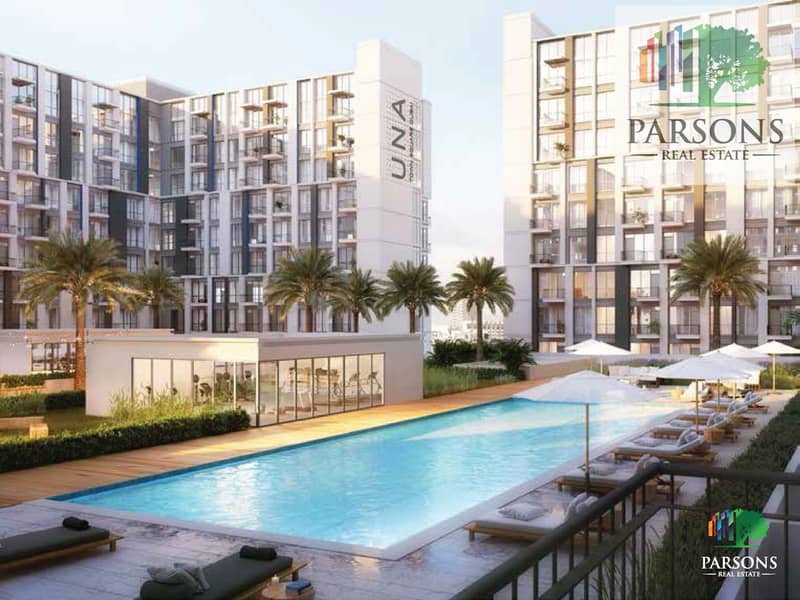 UNA | Town Square |  Own a ready apartment in Dubai in five years installments