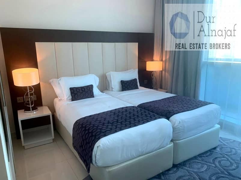 位于迪拜市中心，绝佳酒店式公寓 2 卧室的公寓 130000 AED - 5094258