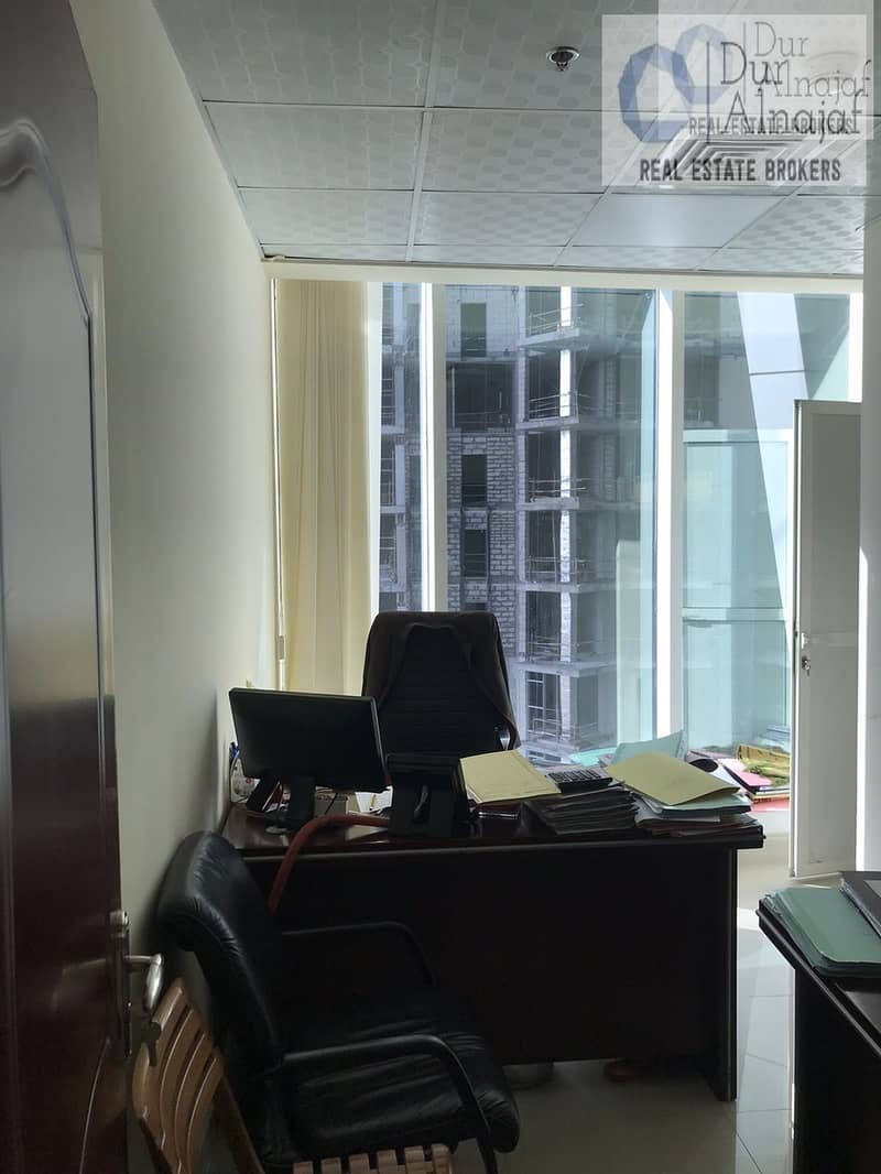 FULLY FURNISHED SPACIOUS OFFICE WITH LAKE VIEW IMMIDIATELY AVAILABLE FOR RENT