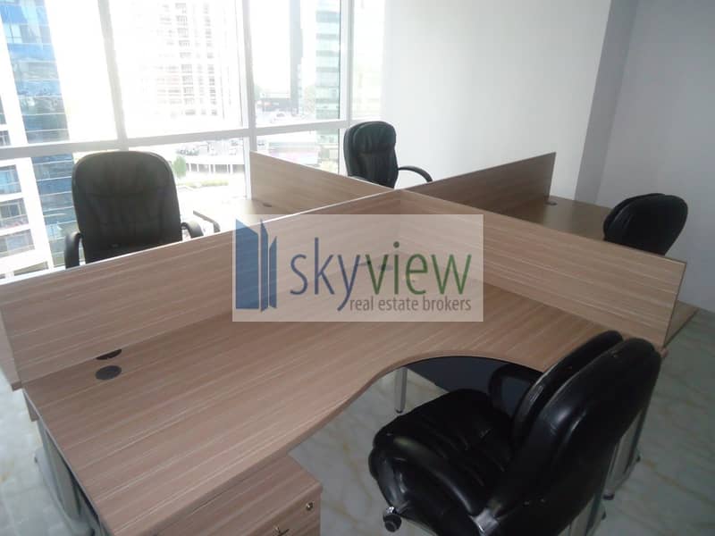 Semi fitted Office|Near metro|1 month free
