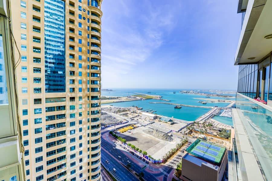 位于迪拜码头，海洋塔楼 2 卧室的公寓 1750000 AED - 6728620