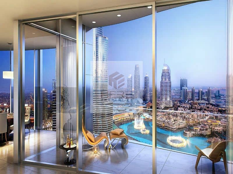 位于迪拜市中心，歌剧院区，第一幕塔楼｜第二幕塔楼，第一幕塔楼 1 卧室的公寓 1950000 AED - 6826989
