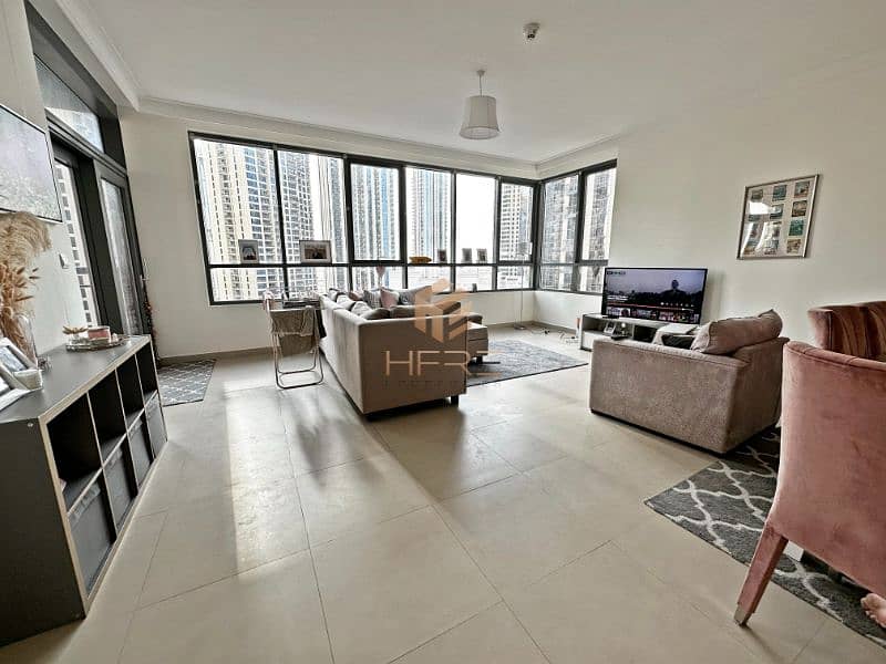 位于迪拜溪港，迪拜溪畔公寓，迪拜溪畔公寓2号北大厦 1 卧室的公寓 110000 AED - 6834281