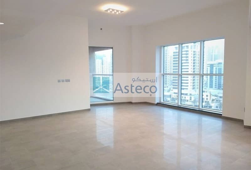 New unit on high floor with partial Marina view
