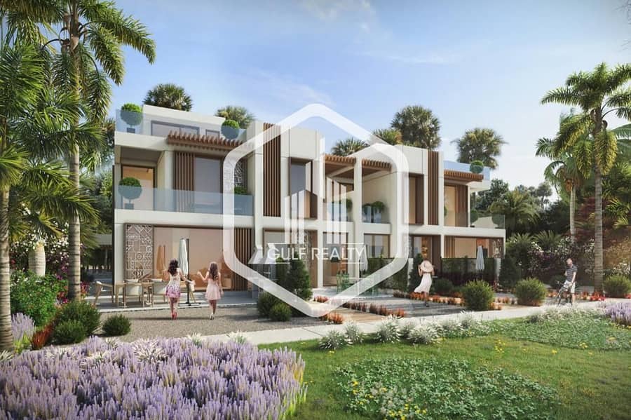 位于大马士革湖住宅，马耳他别墅 4 卧室的联排别墅 1699899 AED - 6536018