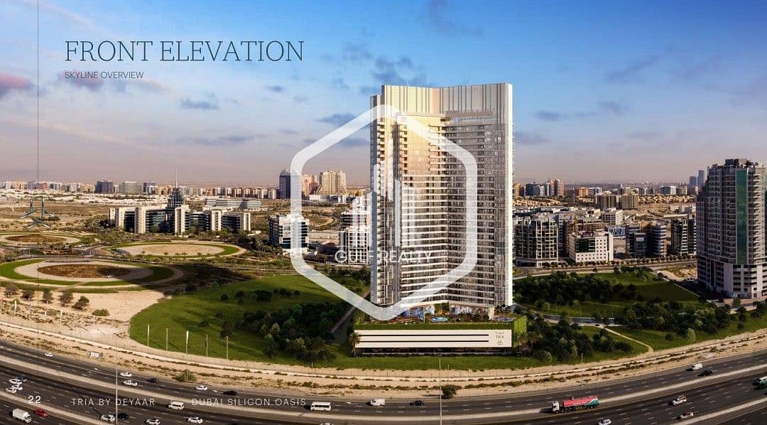 Tria By Deyaar | Dubai Silicon Oasis | Freehold Project | Luxury | 7 years Payment plan