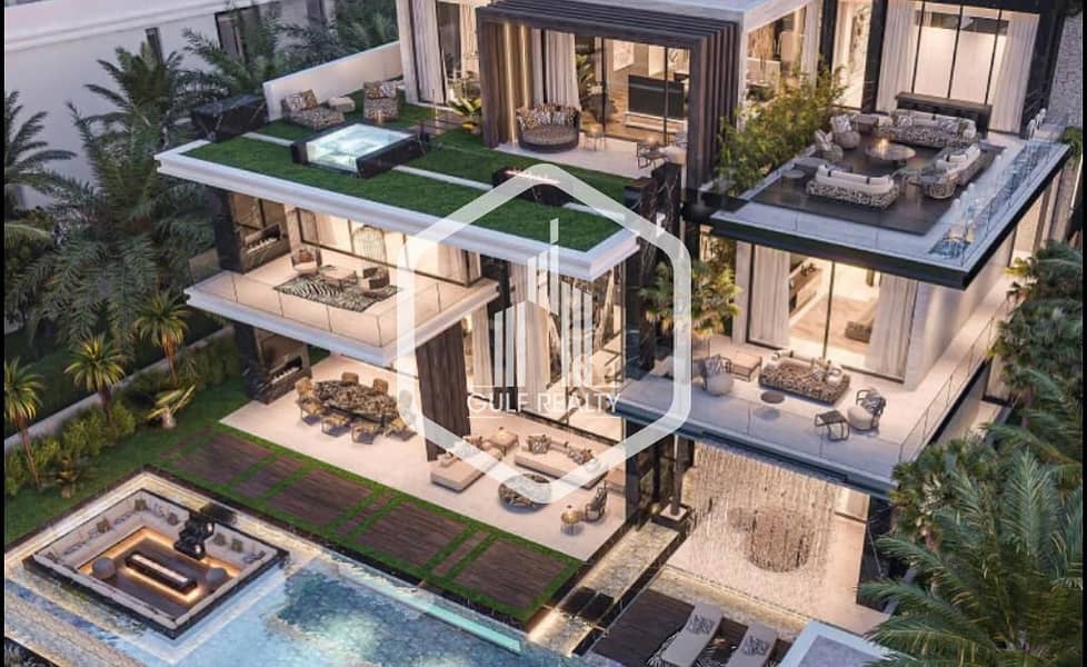 位于大马士革湖住宅，马贝拉度假村 7 卧室的别墅 7899990 AED - 6536679