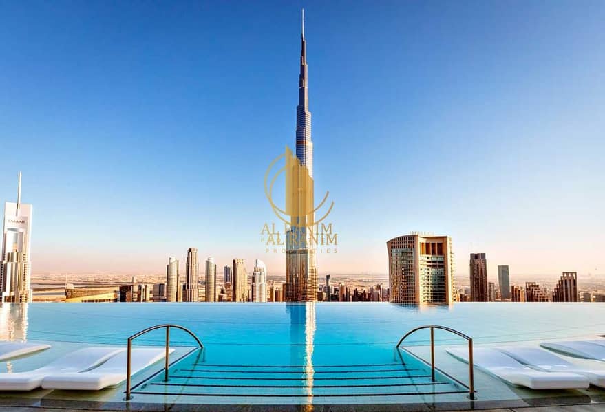 Full Burj view I Elegantly styled and fully furnished | Ready to move in