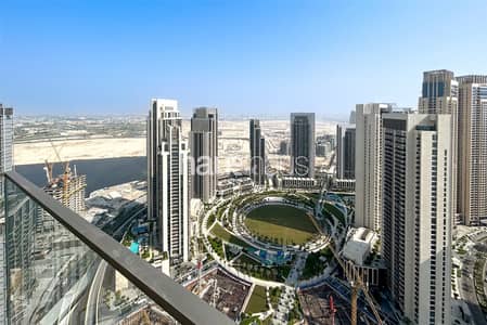 3 Bedroom Flat for Rent in Dubai Creek Harbour, Dubai - Island View | High Floor | Free AC